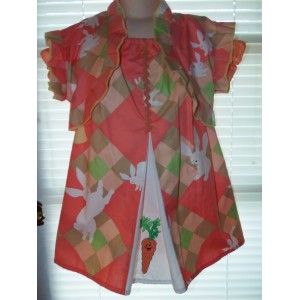 2 pc Easter Bunny Dress and Top Back to School Embroidery Summer Dress Size 3t Ready to ship 2 pc Easter Bunny Dress and Top Back to School Embroidery Summer Dress Size 3t Ready to ship