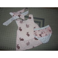 3 pc Bloomer Set  Reversible NEW Ester Bunny   Baby   Girls    Size 3t/4t   Ready to ship