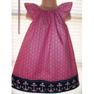 Anchor Nautical Spring Summer Toddler Dress Size 2t,3t or 4t and 5t Anchor Nautical Spring Summer Toddler Dress Size 2t,3t or 4t and 5t