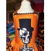 Halloween scary skeleton girl dress size 5t 26in length image