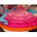 Pancake popple dress Vintage fabric  Valentine Doll Dress Size 4t  