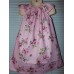 Patchwork Back to School Cherry Blossom Girl Garden Dress Size 4t 21in length image