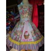 Patchwork   Easter Bunny Eggs  Glitter    Dress Size  4t   Ready to ship