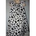 Patchwork Vintage Panel Fabric Cow Farm Black and White pink hearts Girls Dress Size 5t Ready to ship image