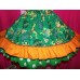 Patchwork Vintage Recycling Fabric teenage mutant ninja turtle Summer Dress Size 5t 