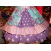 Super Cute Abby Cadabby Sesame Street dress Purple polka dot girls dress Size 3t image