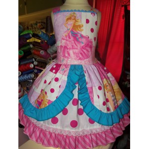 Vintage Blonde Doll Dress Size 4t image