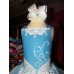 Vintage fabric Lace Cinderella Princess Ruffles Dress Size 5t/6 