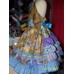 Bunny with easter eggs ruffle dress size  5T