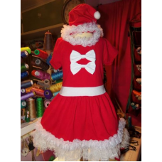 Christmas Santa Claus Dress Size 4t