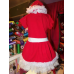  Christmas Santa Claus Dress with Tutu Skirt and Hat Size 4t