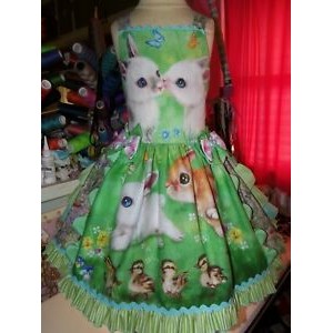 Babies Bunny Rabbits Easter Dress Size 5t