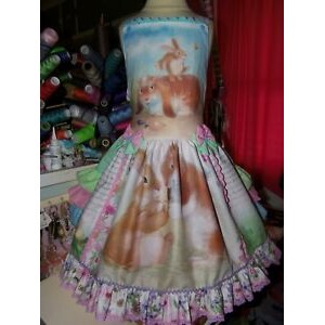 Babies Bunny Rabbits Family Easter Dress Size 6 girls Babies Bunny Rabbits Family Easter Dress Size 6 girls