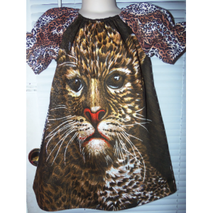 Baby Leopard cub dress Dress Size 4t Ready to ship
