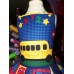 Back to School Bus Vintage Fabric   Dress  size 4t  Ready to Ship