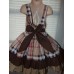 Back to School Plaid Fancy Party  Dress  Size 3t/4t -22.5  in length