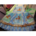 Bambi Back to School Vintage New Fabric Dress Size 4t/5t 24in length Ready to Ship