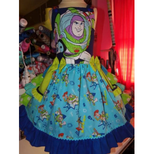 Buzz light dress girl, Disney dress girl, buzz light year costume, Size 5t