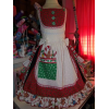 Christmas Gingerbread Ginger cookies Gingerbread Girl Costume Dress Size 8/9