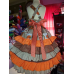 Fall Harvest Blessing Thankful Pumpkins Dress Size 6 Ready to ship