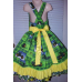 Farm Girl peasant twirl dress ruffle Girls - Pageant Dress - Birthday Party Dress Size 2t to 8 Ready to Ship