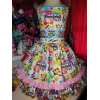 First day of Preschool Back to School Patchwork Dress Size 4t