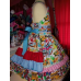 First day of Preschool Back to School Patchwork Dress Size 4t