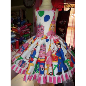 Happy Birthday Birthday, Party Fairy tale Dress Size 5t Ready to ship Happy Birthday Birthday, Party Fairy tale Dress Size 5t Ready to ship