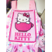Hi Kitty Kittens polka dot VINTAGE Fabric Ruffle Dress Size 5t Ready to Ship
