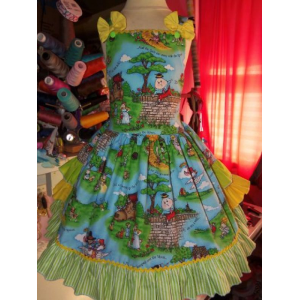 Humpty Dumpty Mother Goose nursery rhyme  Dress Size 4t