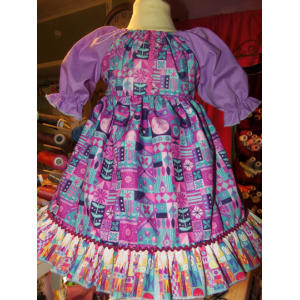It's a Small World Birthday, Tea Party Fairy tale Dress