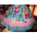 Patchwork Little Pony Christmas Pony Birthday, rainbow dash Tea Party Fairy tale Dress Size 5t Ready to ship