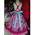 Poppy Troll Smile Doll Polka Dots Ruffle Dress Size 8/9 Ready to ship