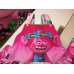 Poppy Troll Smile Doll Ruffle Dress Size 4t Ready to ship