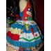 Rugrats  Pageant Dress Christmas Vintage NEW  fabric Dress Size 5t   Ruffles