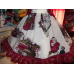 Santa Clause toy deer presents Christmas Dress Size 6 