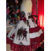Santa Clause toy deer presents Christmas Dress Size 6 