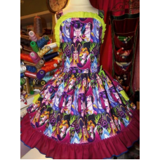 Scary Faces Disney Cartoon Girl Dress Size 4t 24in length
