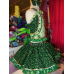 St. Patrick Pageant wear,Shamrock Costume, Leprechaun Irish Clover St. Patty Day outfit, green skirt size 5t (6pc + 2pc extra socks bows)