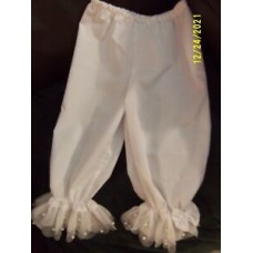 Victorian Style Bloomers pants Girls  Fancy Dress Party Costume new Size 3t-6t