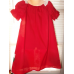 Vintage Fabric Christmas New Year Santa Clause Dress Size 5t 24in length