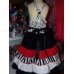 Vintage fabric Cruela Deville -Girl's Dress -Back to School- Spring Dress