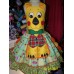 ZOO Lion Baby Animals Ruffles Girls Dress Size 5t