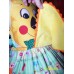 ZOO Lion Baby Animals Ruffles Girls Dress Size 5t