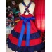 super girl ladybug   Christmas Girls Dress   Size 5t ready to ship